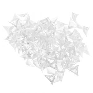 Yardenfun 300 Pi&egrave;ces Coin Poussi&egrave;re Garde d'angle De Meuble Protecteur De Meubles Tiroir Transparent Coin Meuble Bord d'angle Anti-poussi&egrave;re du Tiroir Coin pour Meuble Coin De La Maison PVC (Wope, neuf)