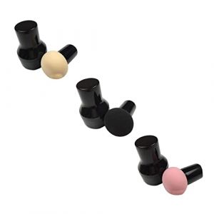 WRITWAA 6 Ensembles &Eacute;ponge de Pratique Lot de Houppettes Vari&eacute;es Bo&icirc;te et Outil pour Appliquer Fond Produits Cosm&eacute;tiques (Saieli, neuf)