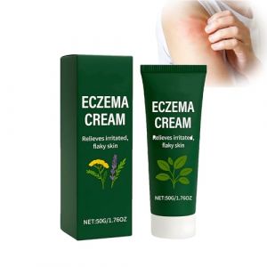 Cr&egrave;me pour l'ecz&eacute;ma 50g - creme eczema,Cr&egrave;me Anti-D&eacute;mangeaisons, Hydratante et nourrissante en profondeur pour les peaux tr&egrave;s s&egrave;ches, sensibles et r&eacute;actives (Quellora, neuf)