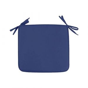 G&eacute;n&eacute;rique Coussin de Chaise d'Int&eacute;rieur et d'Ext&eacute;rieur - Coussins de Si&egrave;ge R&eacute;sistant &agrave; l'eau - Id&eacute;al pour Jardin, Cuisine, Terrasse, Bureau - 1 x Coussin Chaise - 40x40cm (Navy) (PLQqdzc, neuf)
