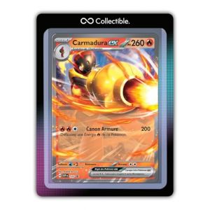 Card Collection&reg; / Carmadura ex SVP105 Double Rare (RR) / &Eacute;carlate et Violet ☆ Promo/Carte pok&eacute;mon&reg; Neuve et Originale (Card Collection., neuf)