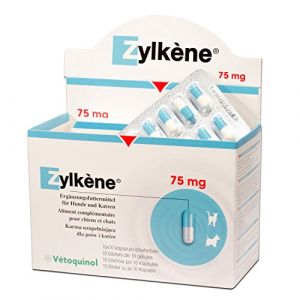 Zylkene Lot de 100 g&eacute;lules pour Chien/Chat 75 MG (tier123, neuf)