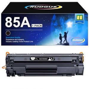 RUDGUZ CE285A 85A Toner Compatible avec HP 85A pour HP Laserjet P1102W Noir P1102 M1212NF M1132MFP M1217NFW M1212 M1132 M1210 M1210MFP P1109 (Noir, 1 pièce) (duanxiaochuan, neuf)