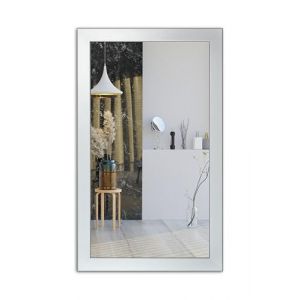 Ramix Grand Miroir Mural Moderne Contemporain avec Cadre Solide Aluminium, pour Couloir de Chambre, 60x140cm (ramix-eu, neuf)