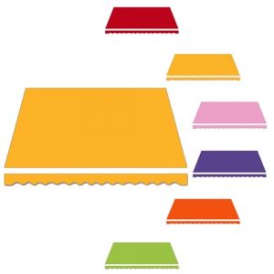 YHDMDQ 2/3/4/5/6/7m Tissu De Remplacement pour Auvent Manuel Rétractable, Toile De Remplacement pour Abri Pare-Soleil, Tissu De Rechange pour Store Banne De Balcon(Yellow,4x3.5m/13x12ft) (haiyongshangmao, neuf)