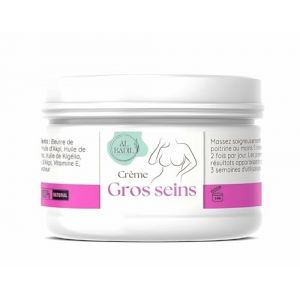 Cr&egrave;me Raffermissante Poitrine au Fenugrec, Akpi & Kigelia - Plante sp&eacute;cifique pour raffermir, augmenter la poitrine et fabrication 100% naturelle (NORALIA, neuf)