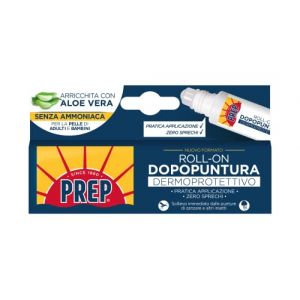 Prep, Roll-On Prurit Stop Après-piqûre, Action apaisante rafraîchissante et apaisante, Soulagement rapide des démangeaisons pour piqûre de moustiques, méduses et autres insectes - Format 15 ml (COLLINS SRL, neuf)