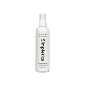 Spray au sel de mer Simpletics, spray texturisant au sel de mer &agrave; la vanille Simpletics, spray au sel de mer pour cheveux, spray pour boucles et vagues de plage, spray hydratant et brillant (1PC) (FUTIXING, neuf)