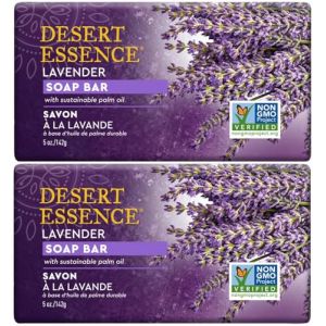Desert Essence - Savon &agrave; la Lavande - 142g - Lot de 2 (toutpourlamaison, neuf)