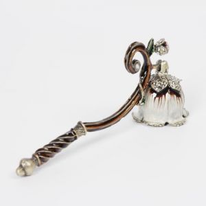 thewense Éteignoir à bougies, Éteignoir à bougies vintage avec manche long, Éteignoir à bougies décoratif en métal antique comme cadeaux pour décoration de la maison (thewense, neuf)