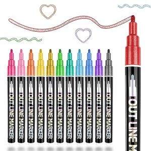 Frevoitna Stylo Paillette, Feutres Paillettes 12 Couleurs, Stylo Gel Pailleté Cadeau Fille 4-12 Ans, Feutre Magique pour Carte Cadeau, Christmas Cards, Scrapbooking, Dessin, Loisirs Créatifs Fille (ABSTRACT BUZZ UNIPESSOAL LDA, neuf)