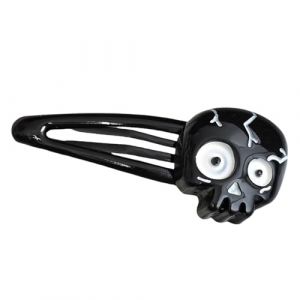 Postiche tête de mort cool pour les jeunes amateurs de mode Accessoires de costume d'Halloween Tête de mort unique (Ljiingky, neuf)