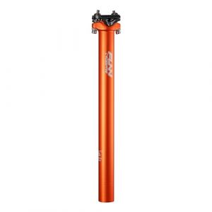 Funn Crossfire Tige de Selle de v&eacute;lo Longueur 350 mm Diam&egrave;tre 27,2 mm Alliage d'aluminium AL6061 forg&eacute; 3D T&ecirc;te et Tige en Une pi&egrave;ce (Orange) (GraniteDesign, neuf)