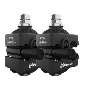 Lot de 2 connecteurs edf de perçage electrique aérien d'isolation pour câbles avec courant, entrée 6/150,mm2 et sortie 4/35mm2 (Todoelectrico, neuf)