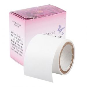 Lot de 2 rouleaux de film adh&eacute;sif en fibre de verre pour r&eacute;paration d'ongles endommag&eacute;s - Outil de r&eacute;paration d'ongles en fibre de verre de soie - Outils de protection des ongles (1 rouleau) (wandaximaoyi, neuf)