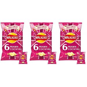 Walkers Crisps - Cocktail de crevette (6x25g) (Sеt оf Тhrее) (TriZinga Shop  (ship from UK), neuf)