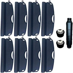 well2wellness Set d'hivernage pour Piscine &ndash; 8 flotteurs d'hivernage, 2 Bouchons d'hivernage 38-51 mm + 1 x Gizmo pour Piscine (EASYPISCINE, neuf)