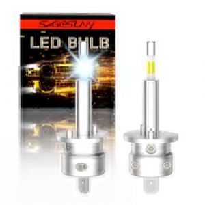 SageSunny Ampoule H1 LED Anti Erreur 360 &deg; Emittant 6000k Blanche 15W Conversion Kit pour Phare de Voiture, Lot de 2-18 Mois Garantie (S.t Sunny auto led, neuf)