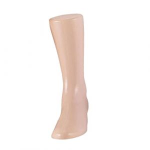 Lifesize Mannequin Femme Pied Photographie Accessoires pour Chaussettes Chaînes Shop Kaki, 23cm (WenLiLiShangPuZi, neuf)