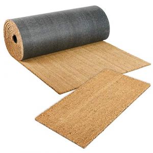 ANRO Paillasson/tapis en fibre de coco, gratte-pieds, plusieurs tailles et hauteurs, produit naturel, épaisseur : 26 mm, dimensions : 120 x 100 cm (anrotradegmbh, neuf)