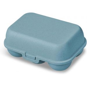 Koziol EGGS TO GO bo&icirc;te &agrave; &oelig;ufs pour | Bo&icirc;te de transport | Bo&icirc;te de rangement | Plastique biocirculaire, empilable, passe au lave-vaisselle | Cuisine, maison, camping (nature flower blue, 6 &oelig;ufs) (koziol-shop, neuf)