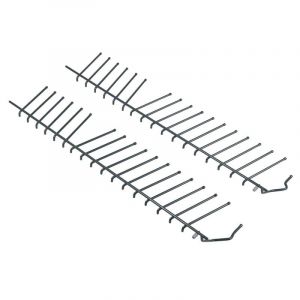 LUTH Premium Profi Parts Panier inf&eacute;rieur compatible avec Siemens 00645108 - 2 x 17 picots - Pour assiettes et lave-vaisselle (TOP-Ersatzteillager GmbH, neuf)