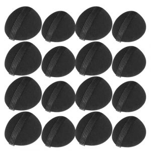 LOORGVEL Lot de 16 Coussinets Invisibles pour Cheveux Volumisants Inserts en &Eacute;ponge Moelleuse Grand et Petit Format pour Chignon Bosse Accessoires Coiffure pour Volume Naturel et Maintien (YANJHG, neuf)