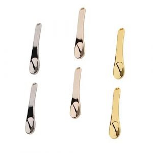 VICASKY 6pièces Lot De Cuillères à Crème Pour Yeux Visage Et Maquillage De Zinc Outil Pour Masques Et Soin Quotidien (Micanties, neuf)