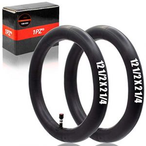 1PZ F3I-14Z 2 Chambre &agrave; air 12 Pouces 12 1/2x 2 1/4 (12,5x2,25) AV32mm Schrader Valve, Chambre &agrave; air v&eacute;lo 12,5x1,75 12,5x1,95 12,5x2,125 remplacement pour Razor Pocket Mod Bella Chrissy Currie Schwinn (1PZ, neuf)