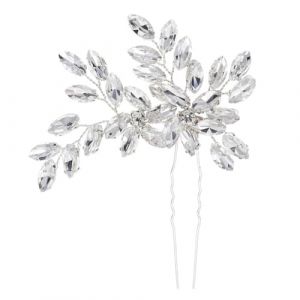 &Eacute;pingle &agrave; cheveux de mariage, &eacute;pingle &agrave; cheveux antique, couvre-chef, fourchette &agrave; cheveux, &eacute;pingle &agrave; cheveux de mari&eacute;e en strass, &oelig;il de cheval fait &agrave; la main (lidongjinshop, neuf)