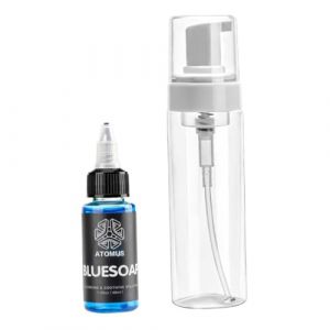 Tatouage Savon bleu neutre 40 ml Savon nettoyant lavage avec une bouteille vide de 200 ml, savon de nettoyage de tatouage (LiChuanShiZHENGHUOBaiHuoYouXianGongSi, neuf)
