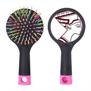 &Eacute;gypte Totem Side Portrait Fresco Salon Brosse &agrave; cheveux d&eacute;m&ecirc;lante Base coussin (bestchong, neuf)