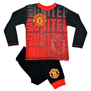 Manchester United Pyjama Officiel FC pour Enfants | Pyjama de Nuit pour Enfants du Club de Football - 9-10 Ans: 140cm (Bromilow & Wood Retail FR, neuf)