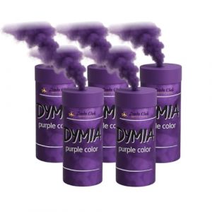 Lot de 5 Fumigènes à Main ± 50 Secondes Violet – Déclenchement à Mèche – Fumigènes Colorés à Tenir en Main – Catégorie F1 – ZENDA CLUB® (ZENDACLUB, neuf)