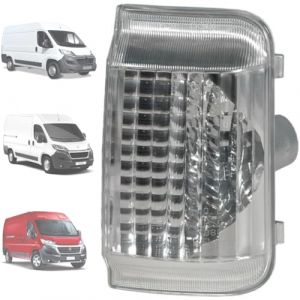 Twowinds - Clignotant Rétroviseur Compatible avec Fiat Ducato, Citroën Jumper 2, Peugeot Boxer (à partir de 2006) - Latéral Droit (côté passager) - 71748253 - Indicateur - Feu de Signalisation (Autoparts-forless, neuf)
