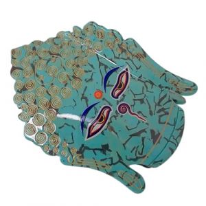 Pince à cheveux en acétate avec aspect égyptien antidérapant pour femme événement culturel (JINGYIKEJIGS, neuf)