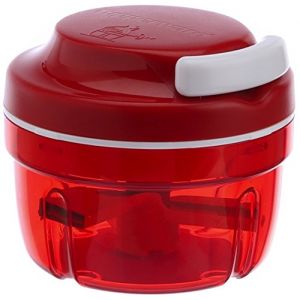 Tupperware Hooriyas 251 Smart Chopper - Rouge - 300 ml - Hachoir alimentaire manuel - Facile à utiliser et à nettoyer (FirstYou, neuf)