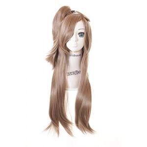 Kotori Minami PL-335 Perruque blonde beige 70 cm de long 3 pi&egrave;ces pour perruque Kotori Minami Cosplay Wig Anime Manga (kawaii-story, neuf)