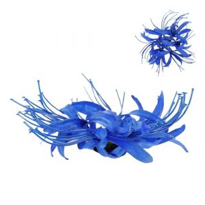 TOYANDONA Pince &agrave; Cheveux Grosse Taille pour Femmes aux Cheveux &Eacute;pais et Longs Motif Fleur R&eacute;aliste Mat&eacute;riau Tissu et Plastique R&eacute;sistant Pince &agrave; M&acirc;choire D&eacute;corative Adapt&eacute;e Coiffure (Y HEART, neuf)