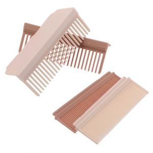 UKCOCO 2pièces Lisseur à Peigne Chauffant Peigne Lisseur Pour Cheveux Plats Accessoire De Coiffure Résistant Chaleur Outil De Lissage Sans Frisottis (Fruitscher, neuf)