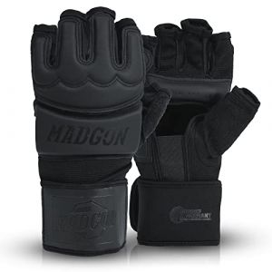 MADGON Gants de Boxe et MMA Professionnels – Gants MMA Qualité Pro - Fabrication Haute Qualité - pour Boxe, Entraînement, Sac de Frappe, Combat Libre, Grappling et Arts Martiaux - Gants Boxe (Martial Sports, neuf)