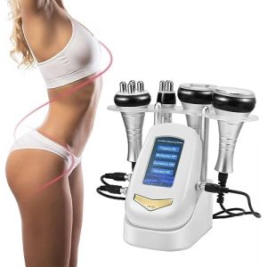40K Corps Amincissant Machine, 4 en 1 Machine à Cavitation par Radiofréquence Lipocavitation Radiofrequence Visage et Corps Entier Masseur pour Le Visage,l'abdomen,Les Fesses et Les Cuisses,Les Soins (DAOYIDE, neuf)