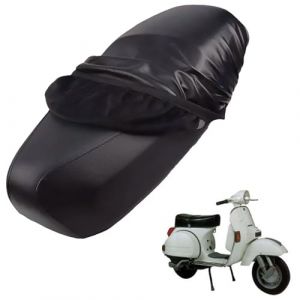 g&eacute;n&eacute;rique Housse Selle Moto Cuir Compatible avec Vespa Px125 1998-2013,Protection Toutes Saisons, Housse de Selle Moto(Black) (TAIYUANCHUNJINGWANGLUOKEJIYOUXIANGONGSI, neuf)