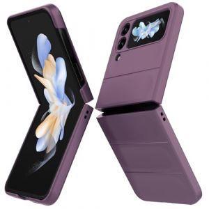 BonYonka Coque pour Samsung Galaxy Z Flip 4, Hard PC, Antichoc Anti-Rayures Bumper Protection Etui Housse Case Cover Samsung Galaxy Z Flip 4, Violet (BonYonka, neuf)