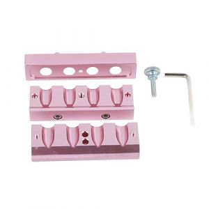 Outil de baume &agrave; l&egrave;vres DIY de type bec &agrave; double usage de 12,1 mm, 4 trous, acc&egrave;s cosm&eacute;tique pour baume &agrave; l&egrave;vres fait maison, or et argent spatial en option avec cl&eacute; hexagonale, (Or Rose) (Dynapix, neuf)