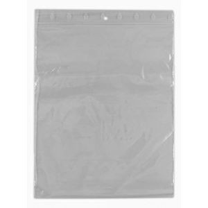 10 sachets à fermeture zip format 200 x 250 mm 20 x 25 cm pochette zip qualité alimentaire aux normes CEE 50 microns sachet congélation emballage sac solide recyclable avec trou de suspension (solutions-imprimerie, neuf)