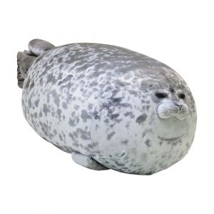 G&eacute;n&eacute;rique Oreiller En Forme De Phoque, Jouet En Peluche En Forme De Phoque 30cm/40cm, Jouets En Peluche Mignons En Forme De Phoque, Oreiller En Peluche Doux En Forme De Phoque Pour Enfant Et Adultes (prosar, neuf)