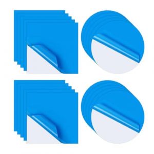 AEIOPRS Lot de 20 Kit de R&eacute;paration pour Piscine Rustines pour Liner Spa Gonflable Lit &agrave; Eau Canap&eacute;s et Piscines Gonflables 7 * 7cm Carr&eacute; et Rond (guangzhouyichongshangmaoyouxiangongsi, neuf)