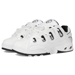 Osiris Chaussures de skate D3 Og pour homme, blanc/noir, 47 EU (Urban Delux, neuf)