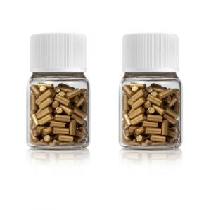 CATELL 400 Pièces Pierres à Briquet, Pierre Briquet Universelle avec Bouteille de Stockage Or Pierre à Briquet Compatibles avec Clipper et Zippo pour La Plupart Des Briquets (JRD-EU, neuf)